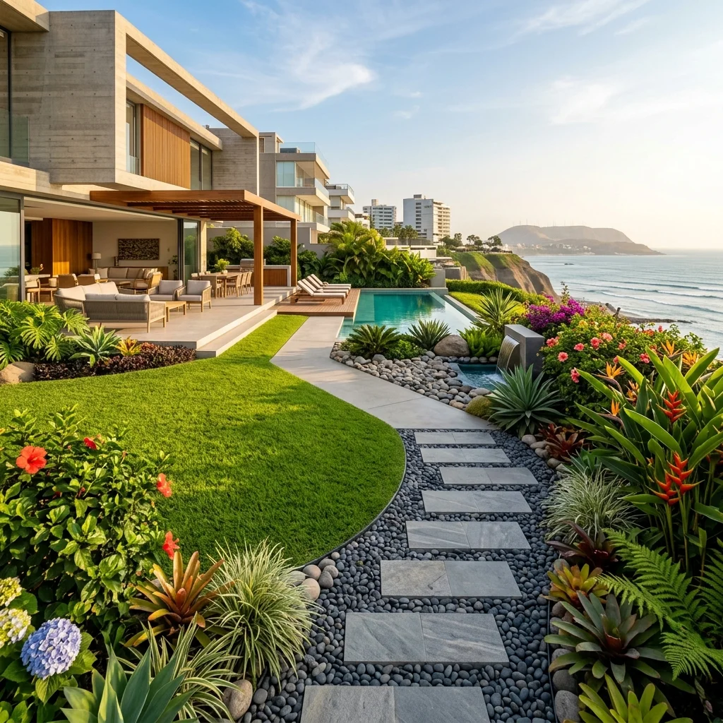 Diseño de jardín en Lima Perú - GreenScape