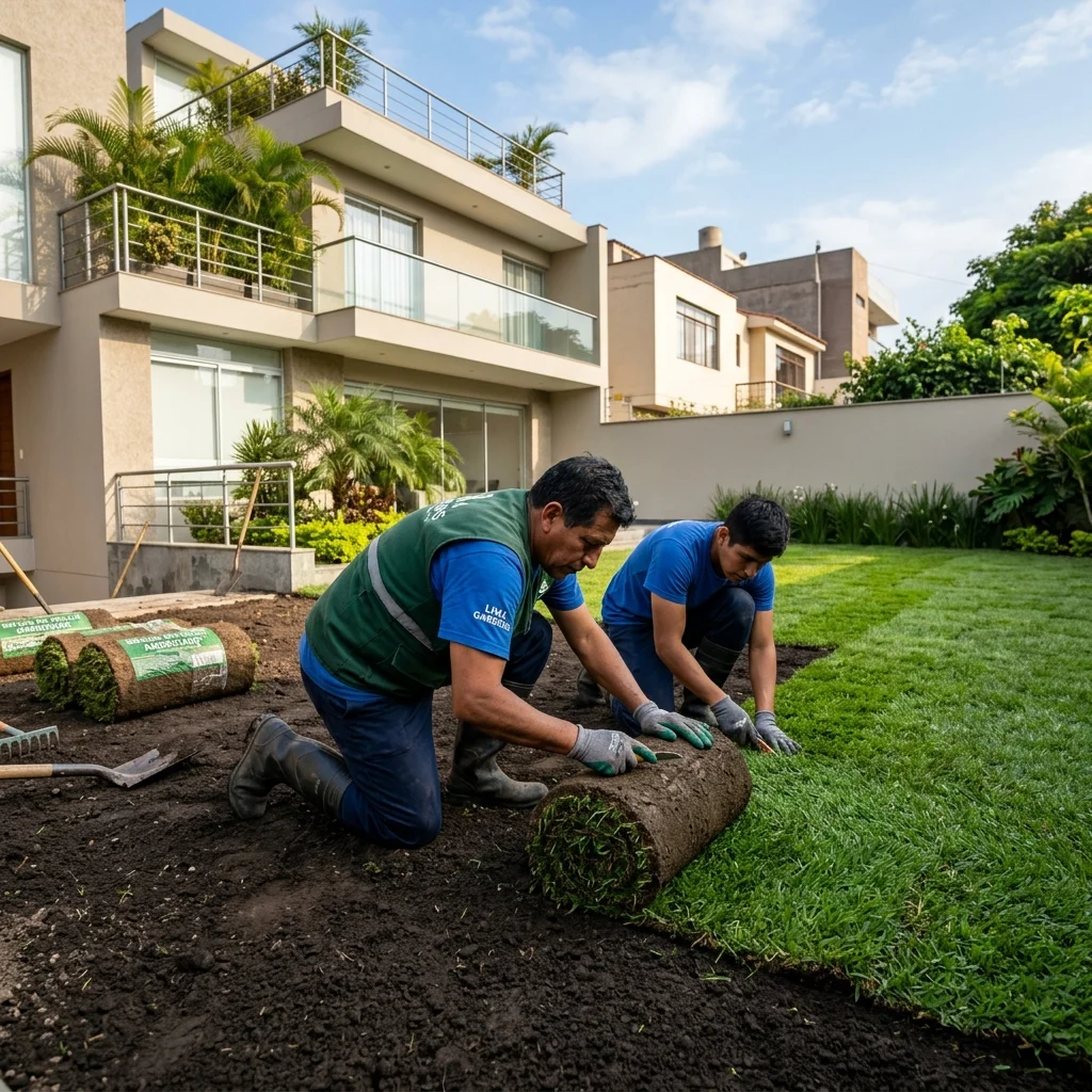 Instalación de grass en Lima - GreenScape