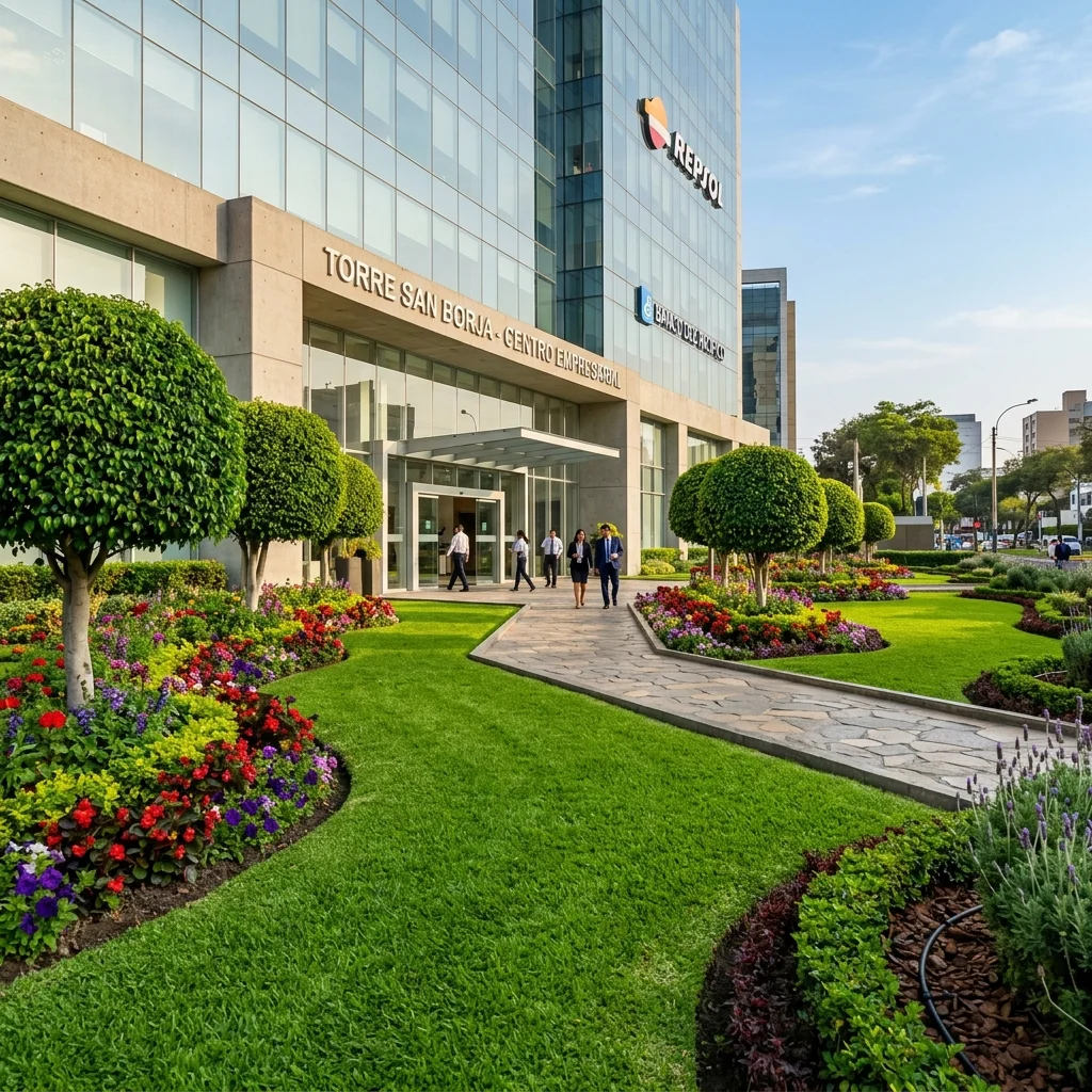 Jardín corporativo San Borja - GreenScape